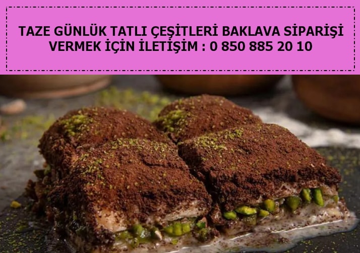 Bartn Stl Souk Baklava taze baklava eitleri tatl siparii ucuz tatl fiyatlar baklava siparii yolla gnder